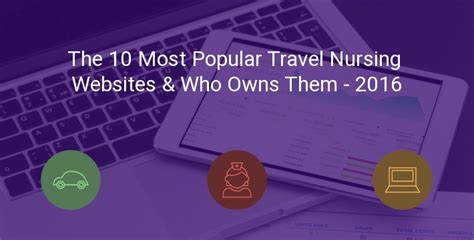 The Most Popular Travel Nursing Websites And Who Owns Them 2016