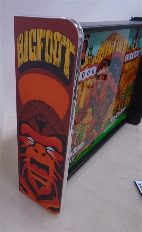 Bally Bigfoot Pinball Head Led Display Light Box Etsy