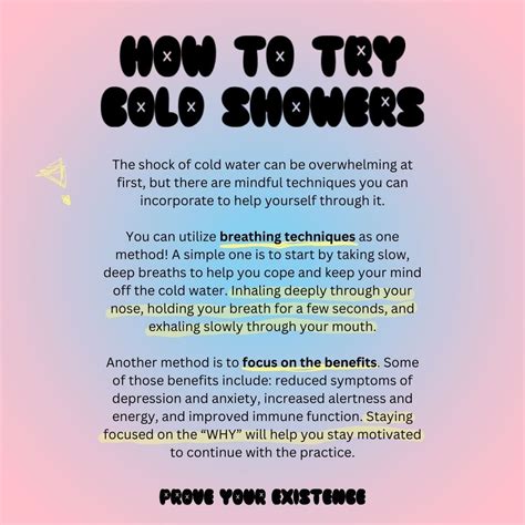 The Power Of Cold Showers For Mental Health And Self Care Benefits