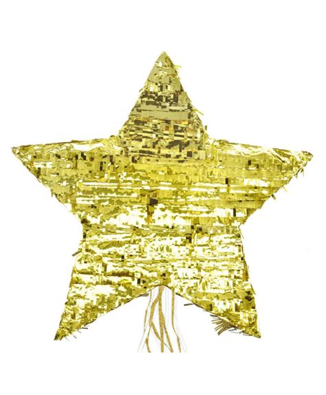 Piñata Estrella Dorada