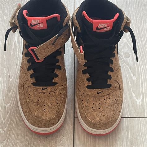 Nike Air Force 1 Mid Cork Slight Creasing Otherwise Depop