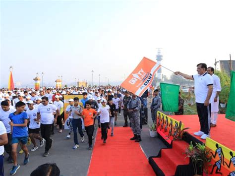 Run For Unity Organized On Birth Anniversary Of Sardar Patel In Daman