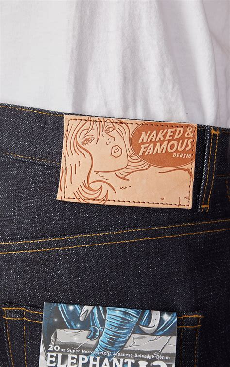 Naked Famous Denim Easy Guy Elephant 12 Indigo 20oz Cultizm