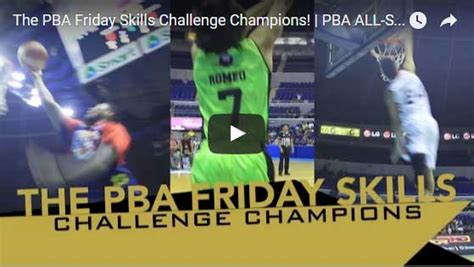 Watch: 2016 PBA All-Star Skills Challenge Recap Video - Gilas Pilipinas ...