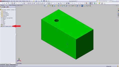 Create A New Standard In The SOLIDWORKS Hole Wizard And Toolbox