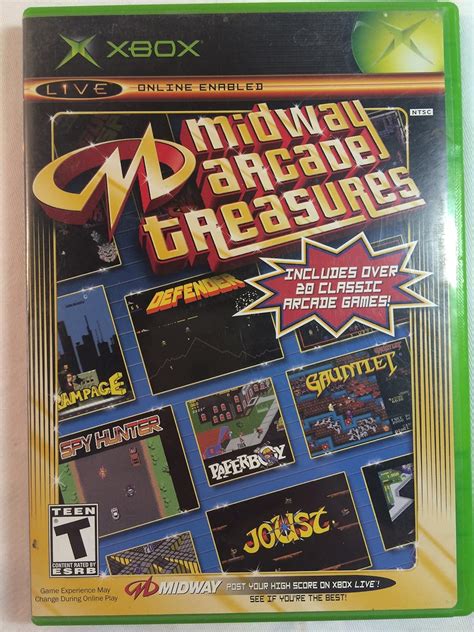 Amazon Midway Arcade Treasures Xbox Videojuegos