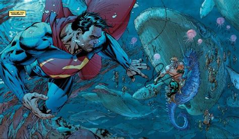 Superman Vs Aquaman In Superman For Tomorrow Comic Book Pages Comic