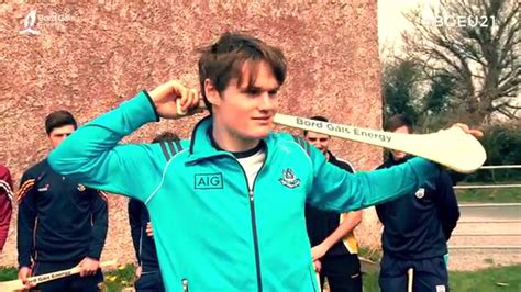 2015 Dublin Bgeu21 Hurling Ambassador Cian O Callaghan Youtube