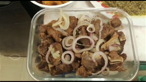 Ntaba Ya Kotumba Secret Po Ebima Biengrilled Goat Meat Reciperecette