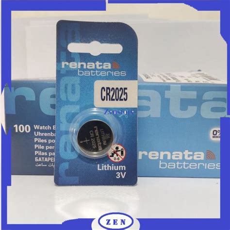 RENATA CR 2025 CR 2025 3V LITHIUM BATTERY BATERE BATREI Lazada Indonesia