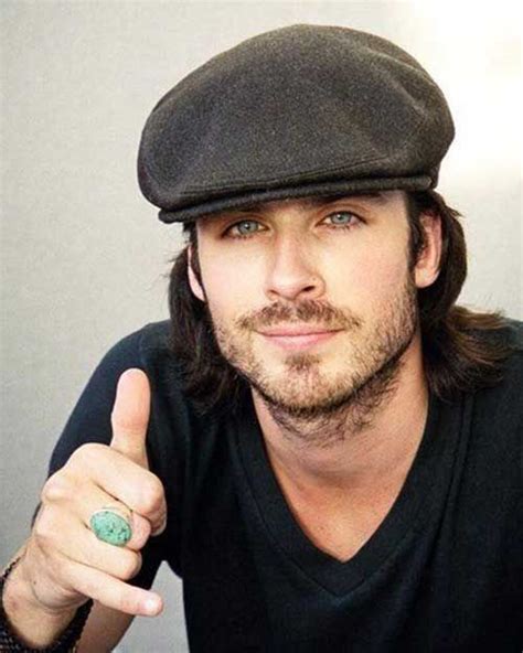 Cool Famous Men With Long Hair Damon Salvatore Ian Somerhalder