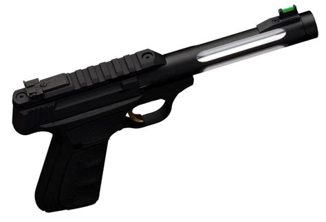 Browning Buck Mark Plus Lite Flute Ufx Suppressor Ready 22 Lr Semi Automatic Pistol 051536490