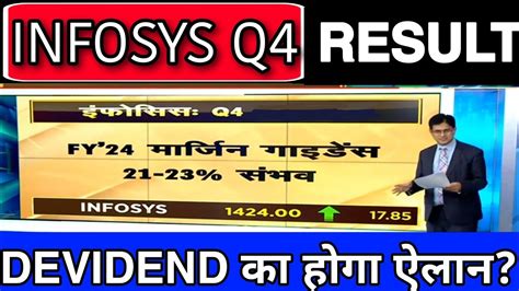 Infosys Q4 Result 2023 • Infosys Share Latest News Today • Infosys