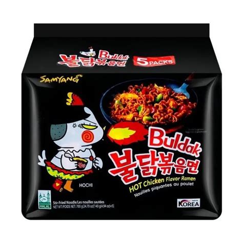 5x140g【samyang Halal Buldak Hot Spicy Chicken Flavor Ramen Chacharoni】combo Options 辣辣火鸡面 三养炸酱面