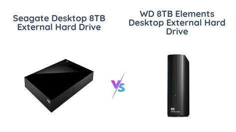 Seagate Vs Wd Which Tb External Hard Drive Is Better Youtube