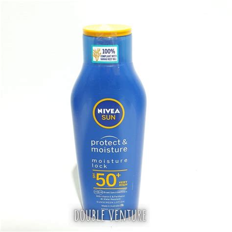 Nivea Sunscreen Moisturiser Lotion Spf50 And Vitamin E 400ml Lazada Ph