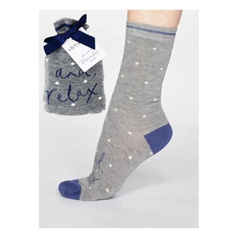 Chaussettes Naturelles En Bambou Et Coton Bio Femme Avec Pochette