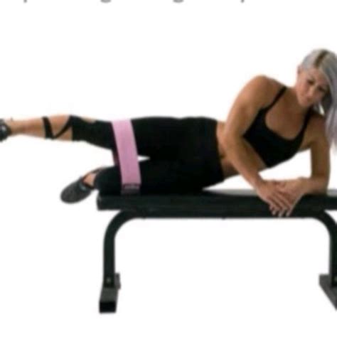 Side Lying Abduction With Band By Donna Taylor Exercise How To Skimble