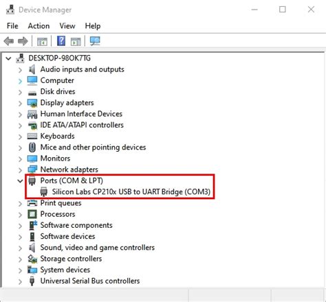 Install CP2102 Driver on Windows System — Getting started with Arduino ...