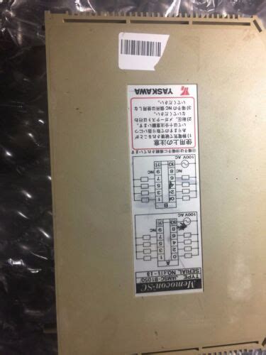 YASKAWA ELECTRIC OUTPUT MODULE 100VAC JAMSCB1050 EBay