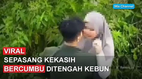 Terekam CCTV Sepasang Kekasih Ini Berbuat Tak Senonoh Di Tengah Kebun