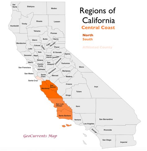 The Regionalization Of California Part Geocurrents