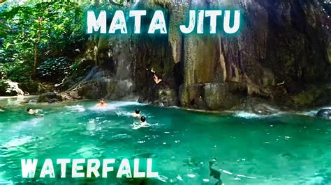 Beautiful Mata Jitu Waterfall Sumbawa Youtube