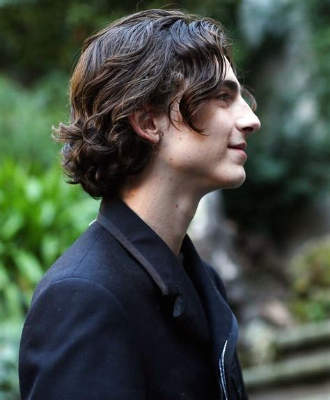 Pinterest Eliospeaches Timothee Chalamet Long Hair Styles Thimotée Chalamet