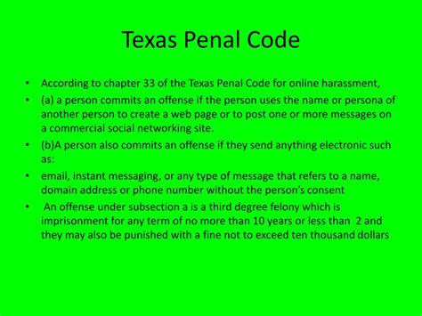 Sexual Assault Texas Penal Code