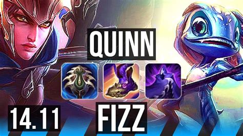 Quinn Vs Fizz Mid Solo Kills Games Rank Quinn Br