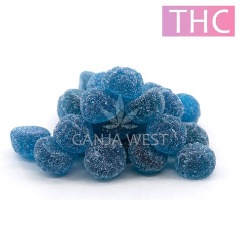 Notorious Thc Sour Blue Raspberries 50mg 400mg Ganja West