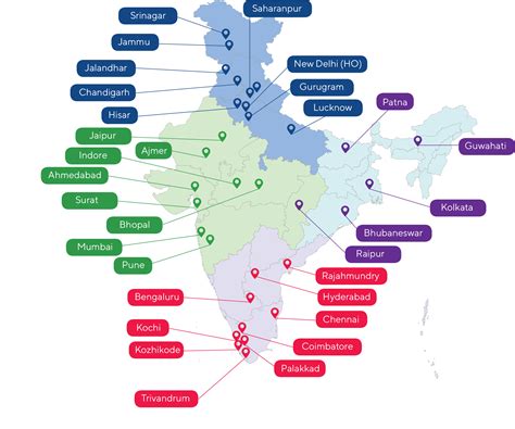 PAN India Presence A J Mohan Associates