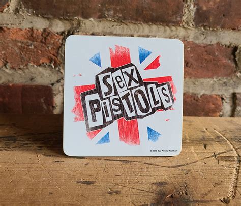 Sex Pistols Logo Cork Coaster