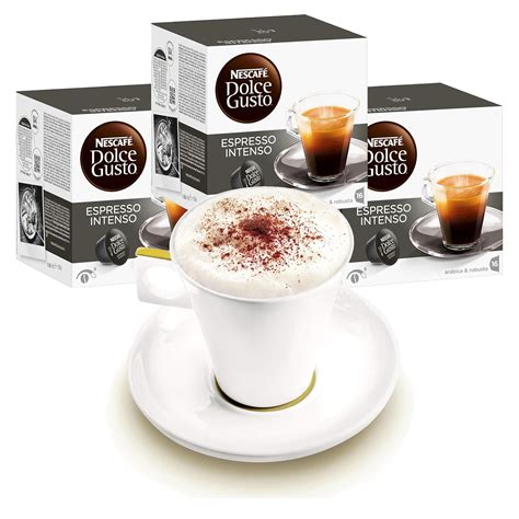 Nescafé DOLCE GUSTO Mugs Gift Set 3 Packs with Mugs Espresso Intenso