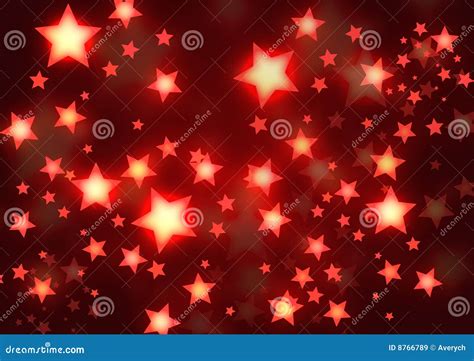 Fundo Dourado Das Estrelas Ilustração Stock Ilustração de cantos