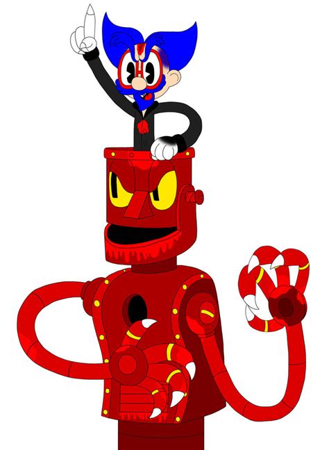 Demon Dr Kahl And His Demon Robot By Crescentmoona On Deviantart