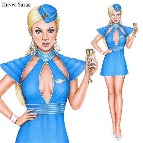 Britney Spears Toxic Flight Attendant