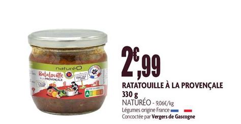 Promo Ratatouille La Proven Ale G Chez Natur O Icatalogue Fr