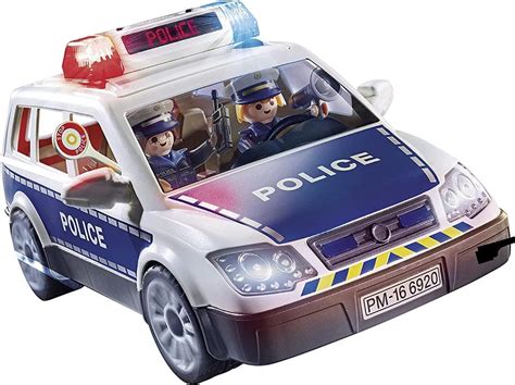 Ready Stock Playmobil City Action Police Car With Lights And