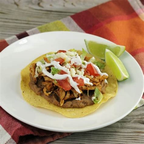 Chicken Tostadas Words Of Deliciousness