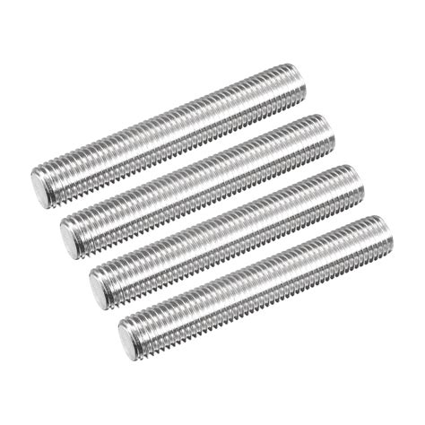 Uxcell Fully Threaded Rod M X Mm Mm Thread Pitch Stainless