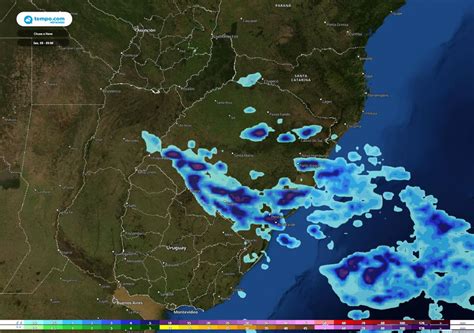 Alerta nova frente fria traz potencial de intensos temporais na Região Sul