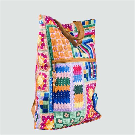 Bolsa Farm Ginga Estampada Borda Borda Dom Store Multimarcas