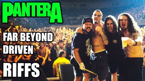 Pantera Far Beyond Driven Metal Guitar Riffs Dimebag Darrell Tribute