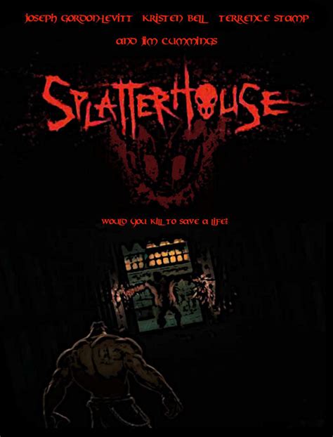 Splatterhouse Poster By Sibbs00000 On Deviantart