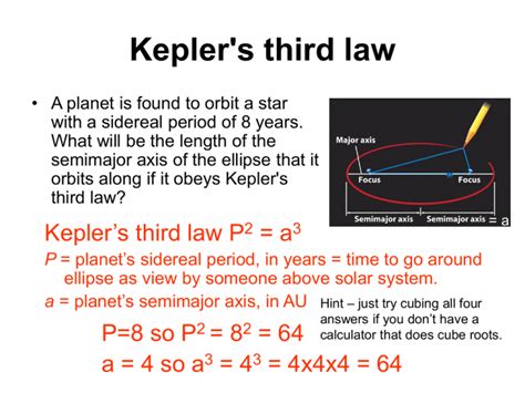 Kepler S Third Law Explained Simply