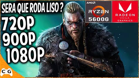 Assassin s Creed Valhalla Em PC Sem Placa de Vídeo Ryzen 5600G 16gb de