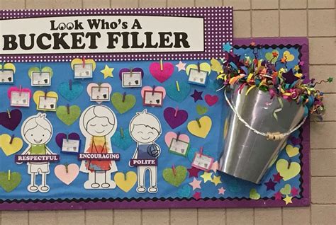 Bucket Filler Bulletin Board Hull Elemetary Bucket Filler Bulletin