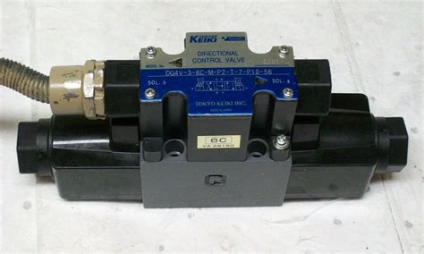 TOKYO KEIKI DG4V 3 6C M P2 T 7 P10 56 DIRECTIONAL CONTROL VALVE EBay