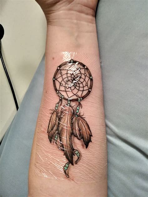 Dreamcatcher Tattoo Feather Tattoos Forearm Tattoos Dreamcatcher